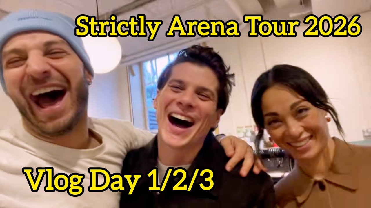 Strictly Arena Tour 2026 VLOG - Day 1-2-3 / Vito Coppola