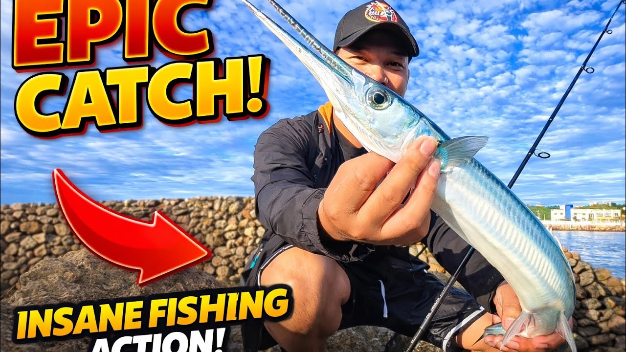 Ep. 4- This Fishing Day Went INSANE! Needlefish and Barracuda Attacked My Lure!