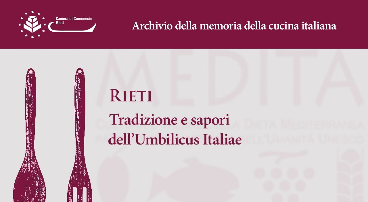 Memory archive of Italian Cuisine - Rieti
