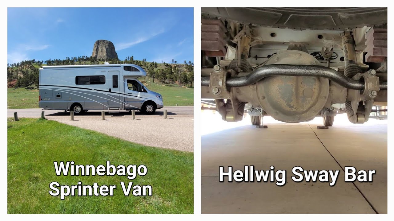 Установка стабилизатора поперечной устойчивости Sprinter Van Hellwig | Виннебаго Посмотреть Навион