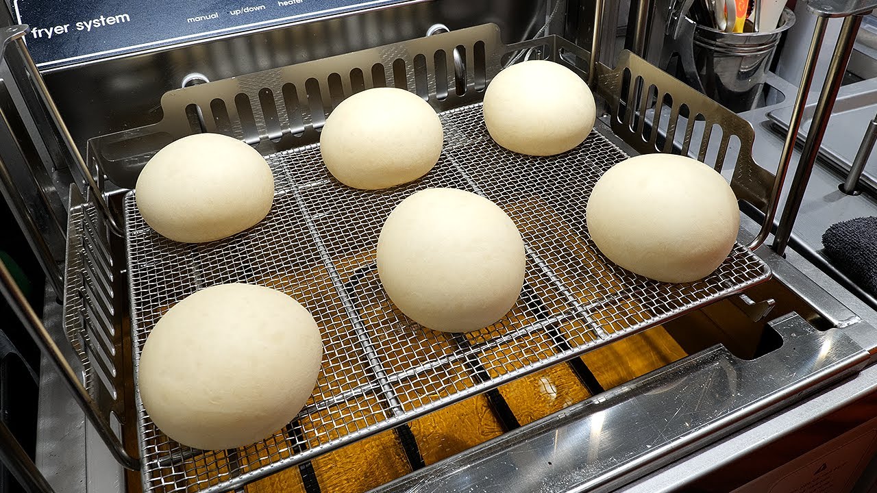 신기한 진공 기계로 만드는 초콜릿 도넛 / amazing donut machine! chocolate donut / korean street food