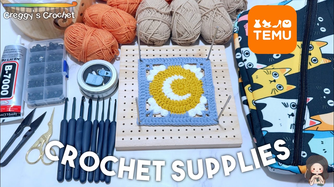 UNBOXING “Crochet Supplies” from TEMU | Honest Review