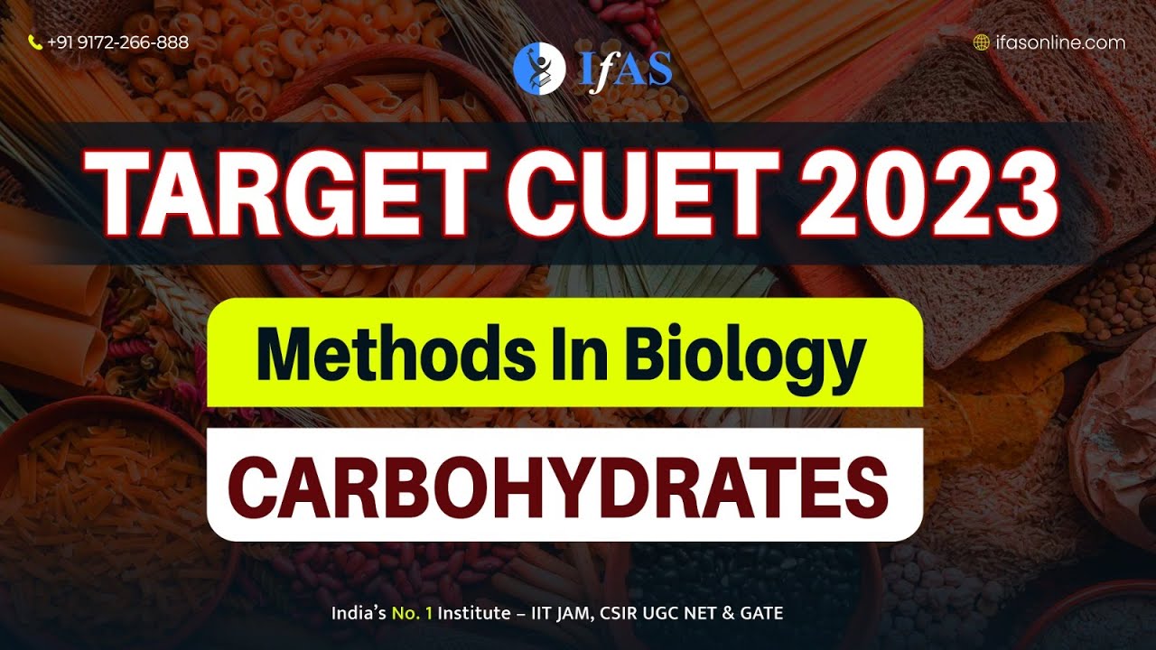 TARGET 2023 CUET | Biochemistry | Classification of Carbohydrates