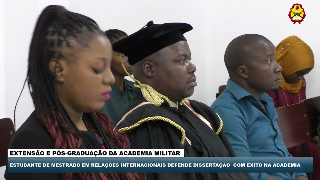 Estudante de Mestrado em Relações Internacionais defende Dissertação com êxito na Academia Militar