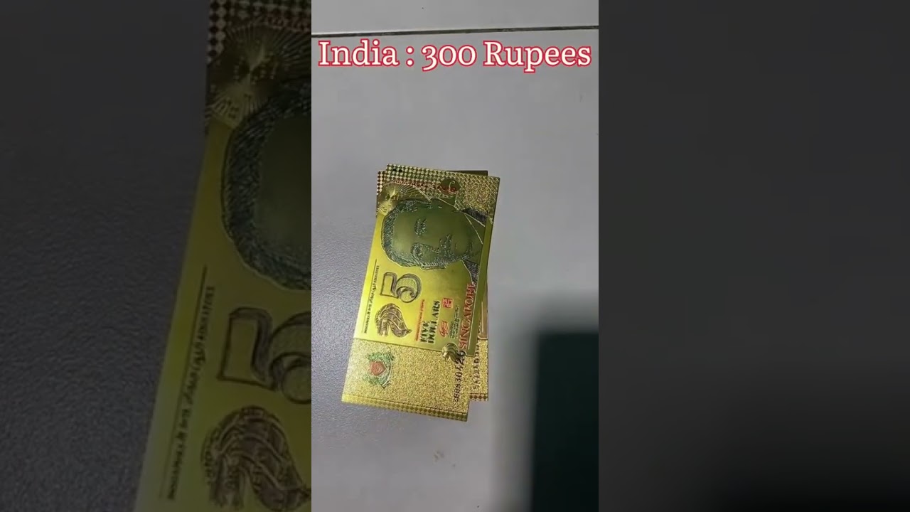 Singapore Dollar | Indian Rupees | Singapore | @SingaporeThamizhan