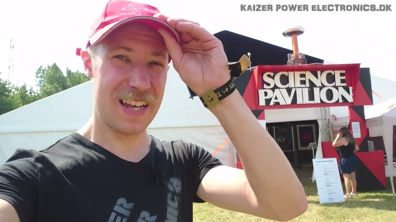 Roskilde Festival 2022 - Science Pavilion Tour and Tesla Coiling