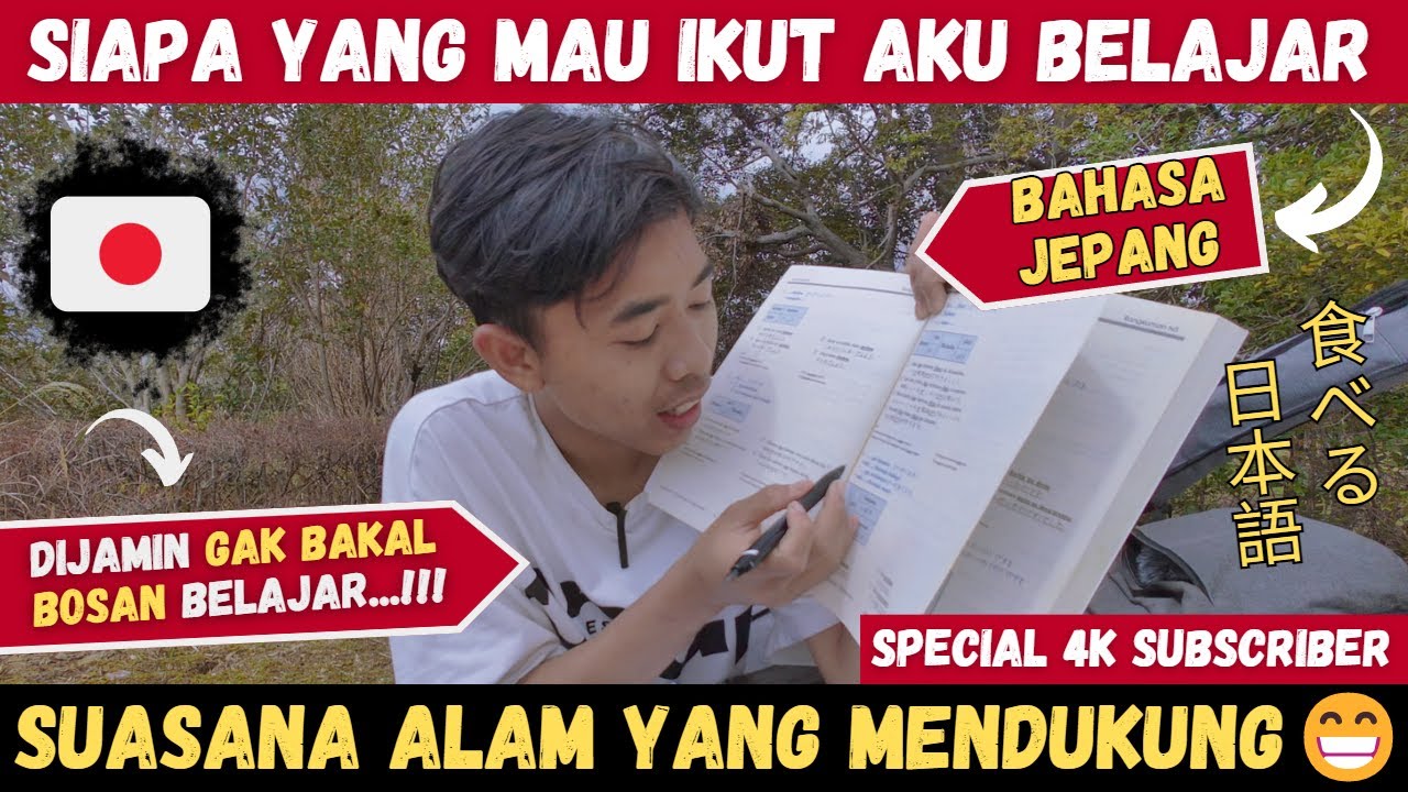 Belajar Bahasa Jepang di Pegunungan Jepang  [SUASANA ALAM JEPANG YANG INDAH]
