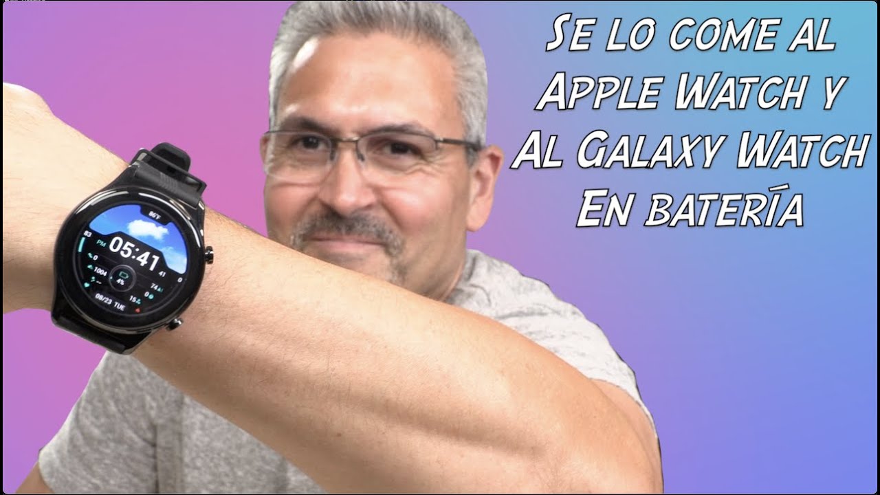 Honor Watch GS 3 le da vuelta y media al Apple Wach Y Galaxy Watch en Batería