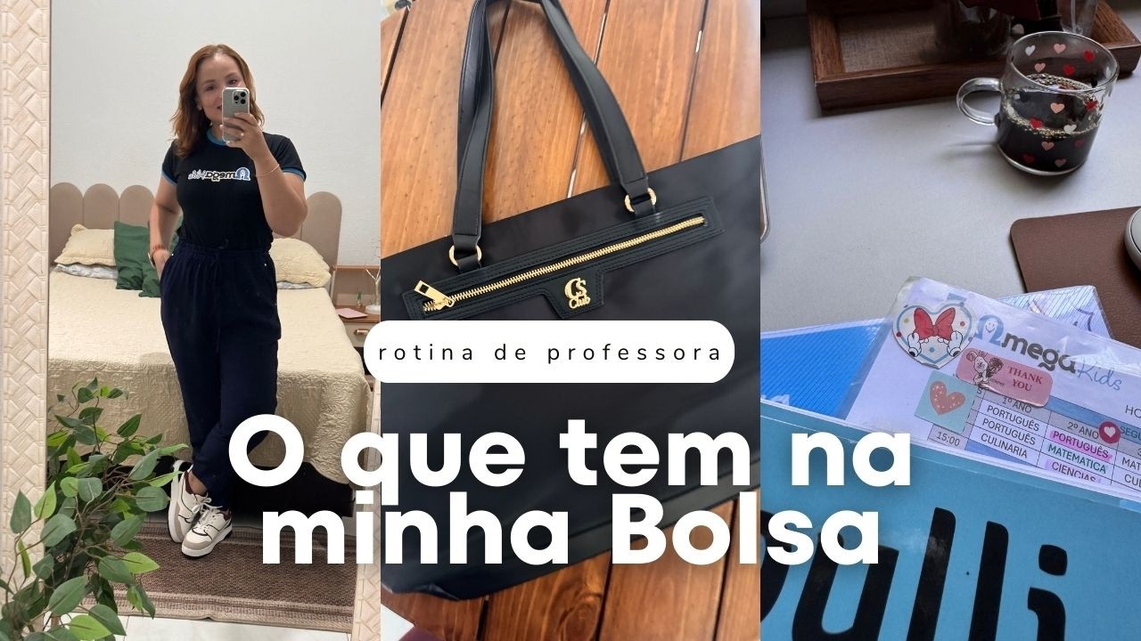 48h comigo na minha rotina de professora| O que tem na minha Bolsa.