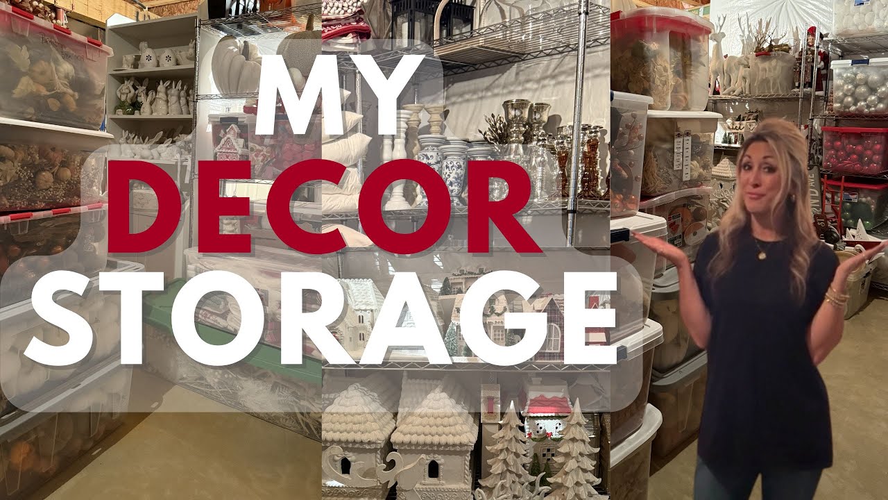 HOME DECOR ORGANIZATION | Seasonal & Everyday Storage Spaces (How I Store It ALL)