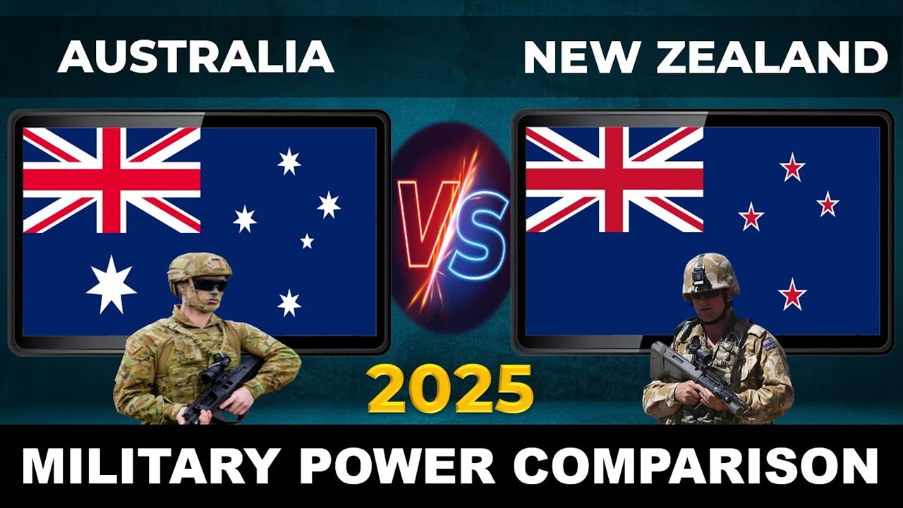 Australia vs New Zealand Military Power 2025 | New Zealand vs Australia Military Power 2025