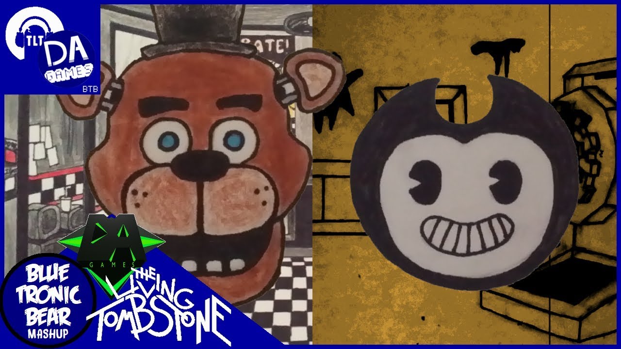 FREDDY & BENDY STORY MASHUP (FNAF & BATIM) - Monstrosity (TLT & DAGames) - Blue Tronic Bear
