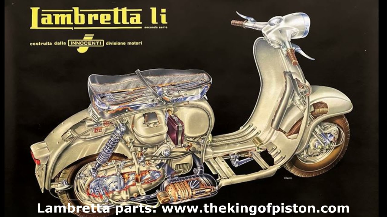 Lambretta LI. The model that consecrated the lambretta.
