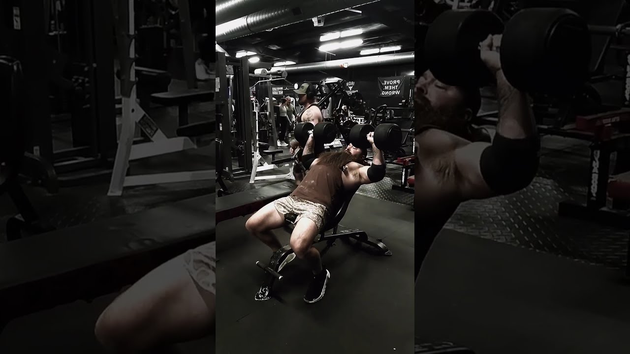 Upper body push day with @blue-cord-goon. Learning the new equipment. #power #follow #new #subscribe