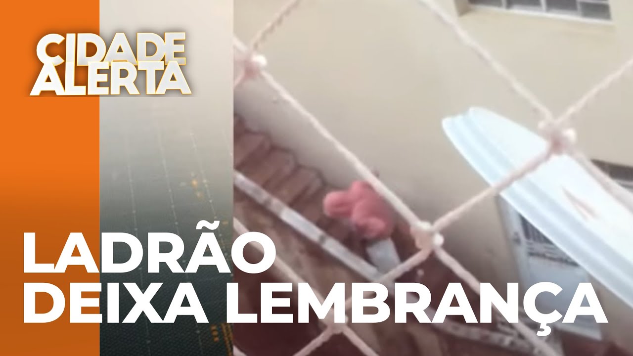 Ladrão invade apartamento, rouba, come, dorme e faz cocô no chão