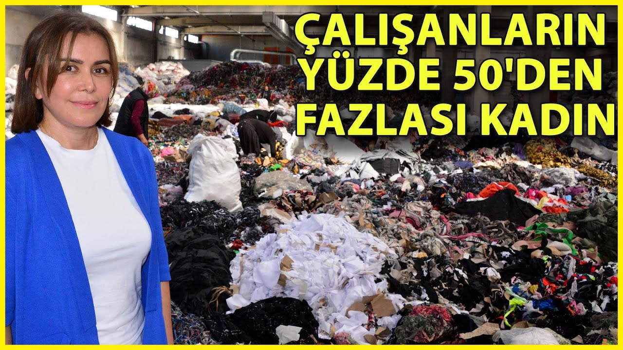 Kadın Girişimci, Tekstil Atıklarını Geri Dönüştürerek İhracat Yapıyor
