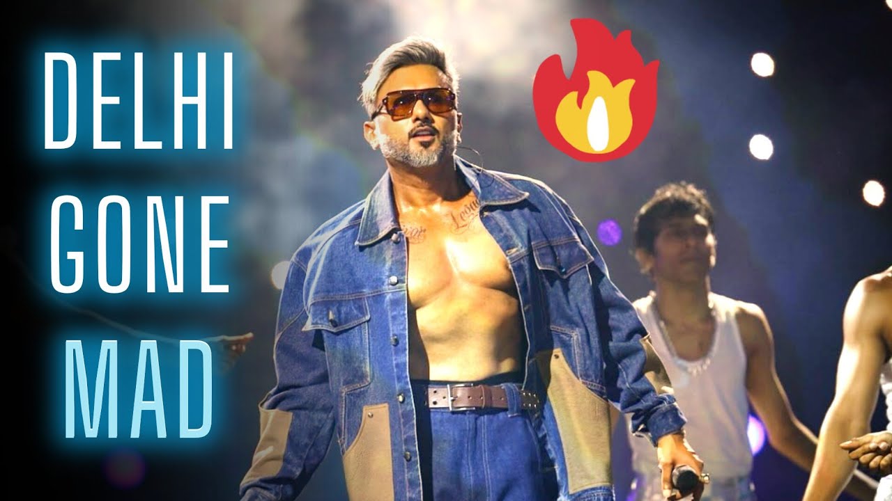 DELHI WENT CRAZY 🤯 YO YO HONEY SINGH DELHI LIVE CONCERT – PURE MADNESS! 👑🎤