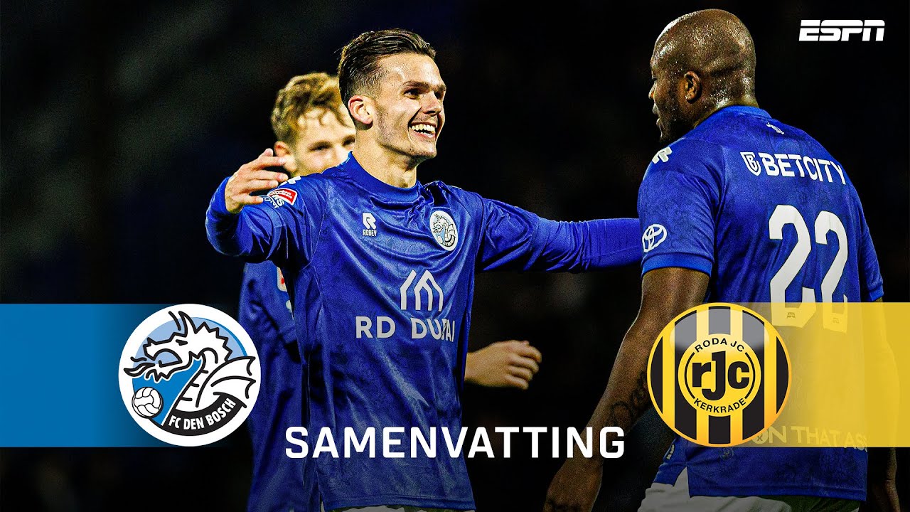 BYRON BURGERING krult hem HEERLIJK de KRUISING in 💫 | Samenvatting FC Den Bosch - Roda JC Kerkrade