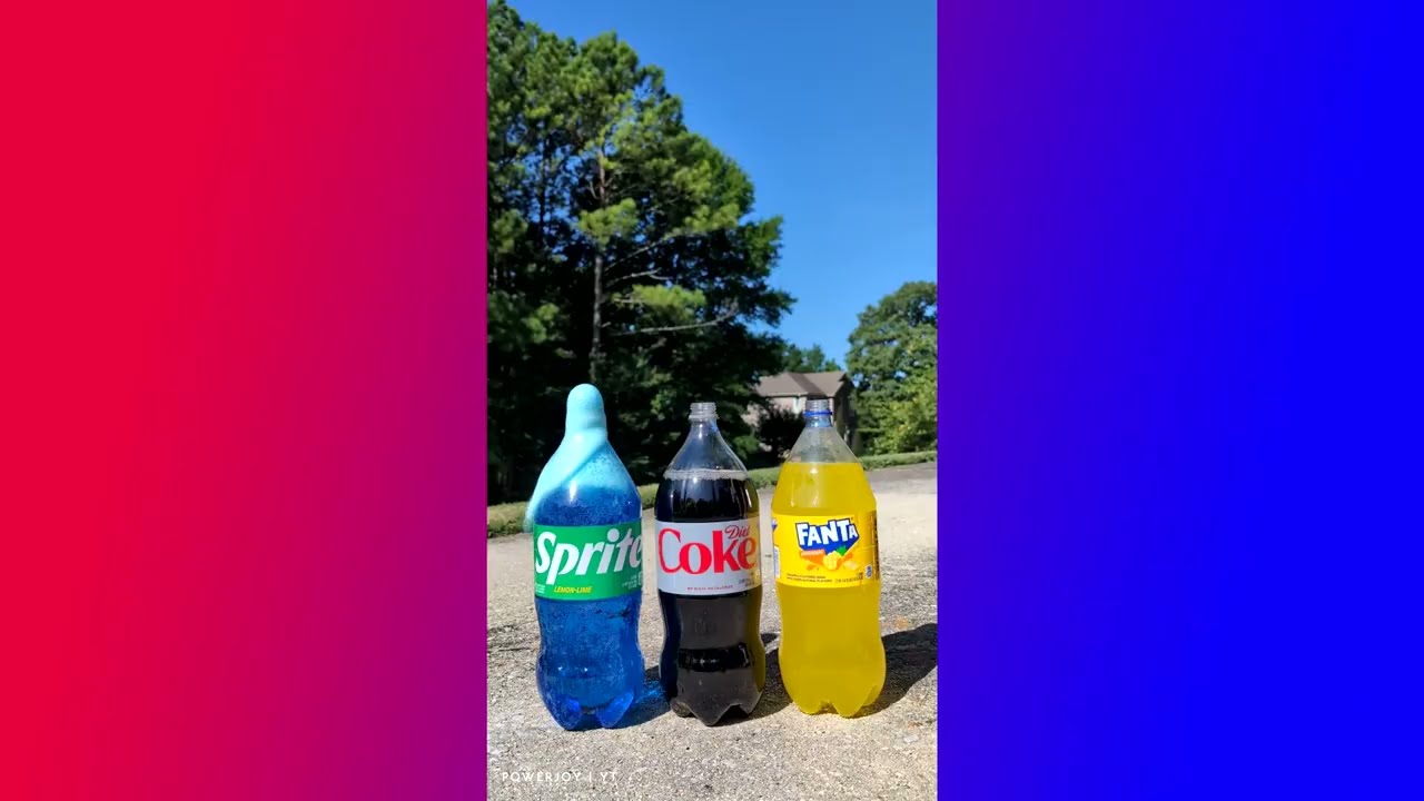 Satisfying Coke And Pepsi Sodas Vs Mentos Reactions (New Compilation)