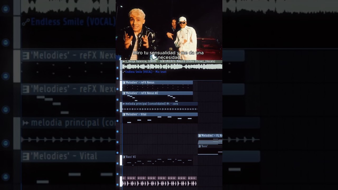 Hice un Beat inspirado en 'Sentimiento Magico' / @benjavalencia @sinaka @flackoloyal