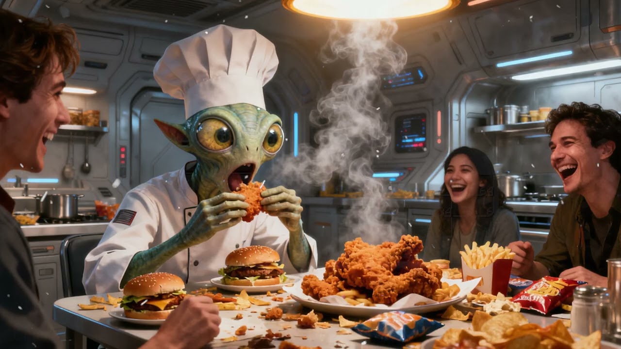 The Alien Chef Tried Human Food | Then Called It a Weapon of Mass Addiction    HFY Sci Fi Story