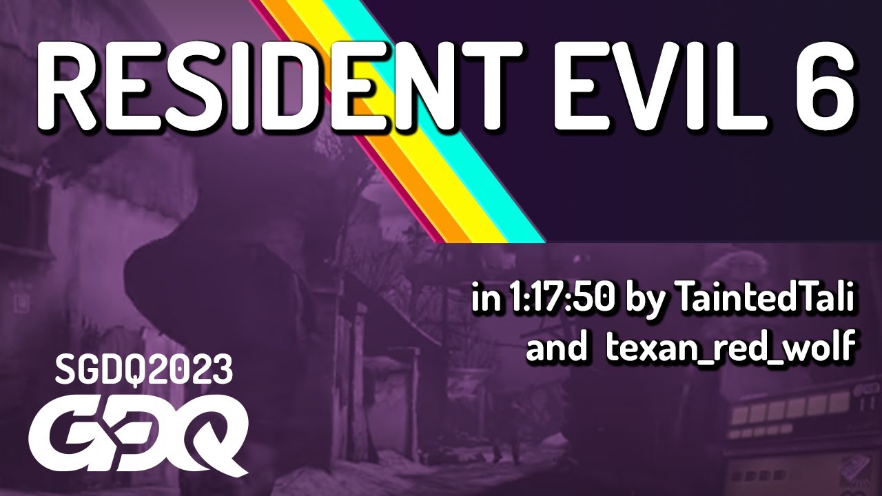Resident Evil 6 by TaintedTali and texan_red_wolf in 1:17:50 - Summer Games Done Quick 2023