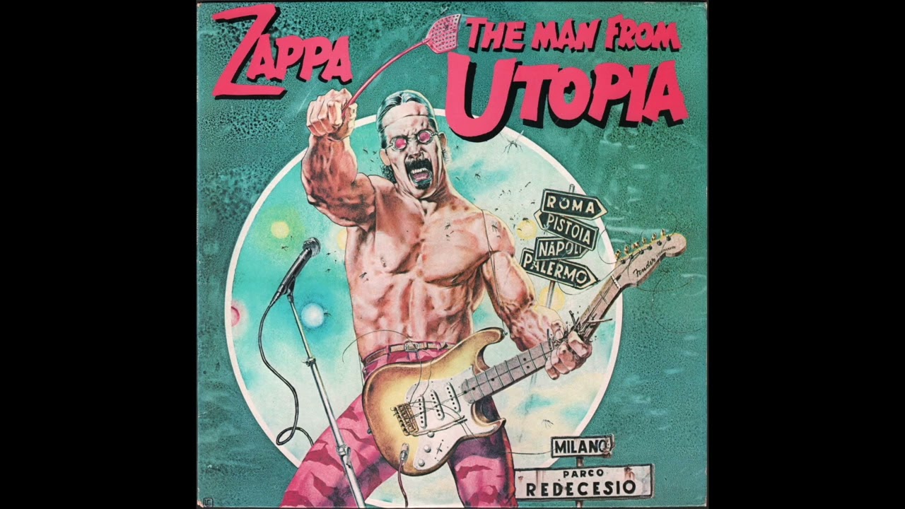 Frank Zappa — Mōggio (The Man From Utopia, 1983) A5 Vinyl LP