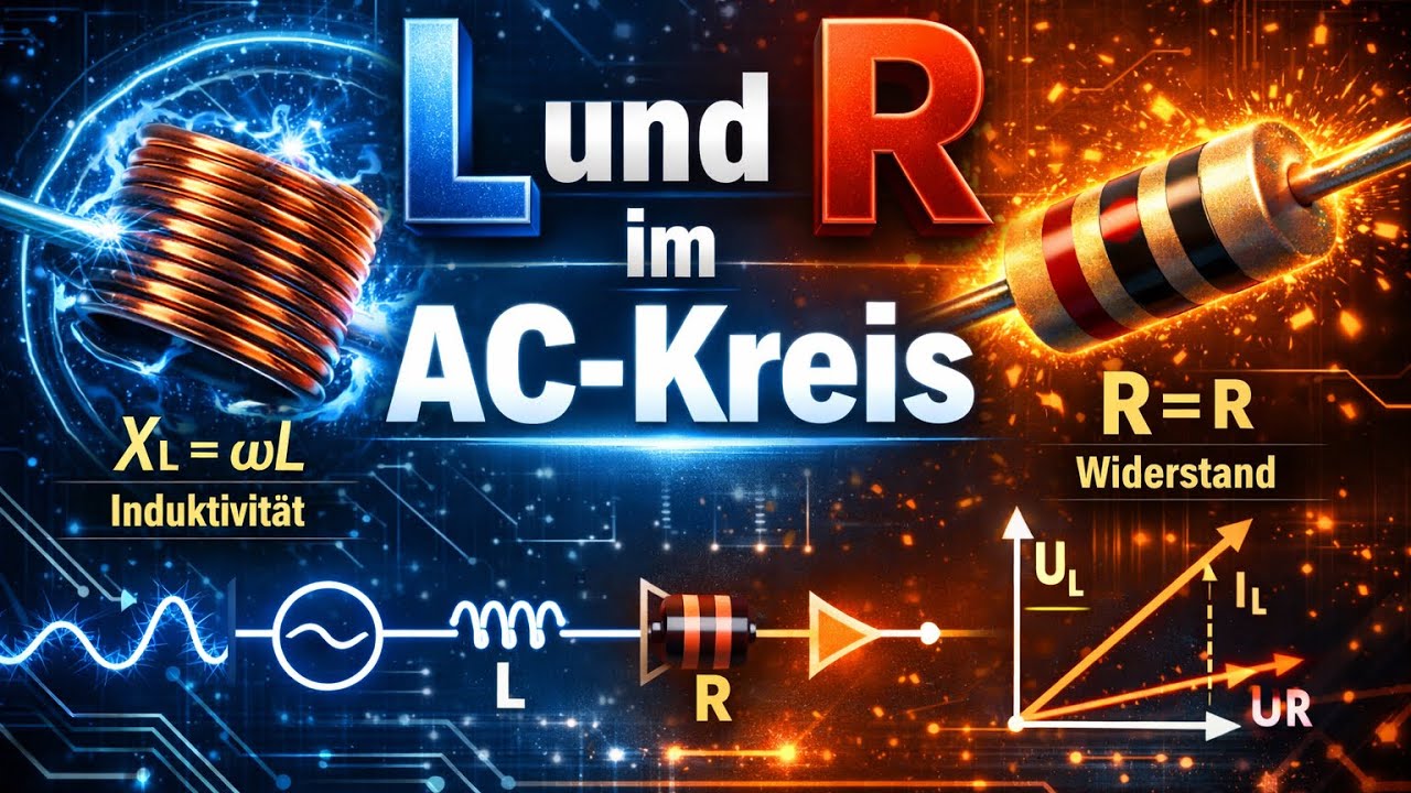 🔌 Spule und Widerstand im AC-Kreis einfach erklärt! ⚡