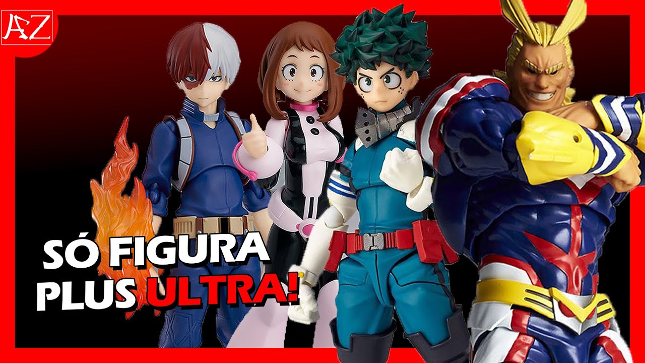 OS INCRÍVEIS ACTION FIGURES DE BOKU NO HERO!