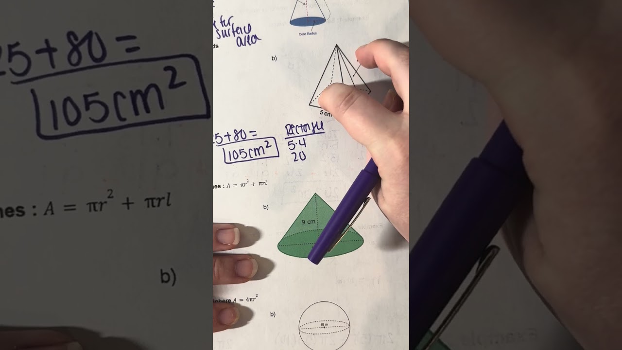 U8L3B Example 3  Surface Area of Pyramids