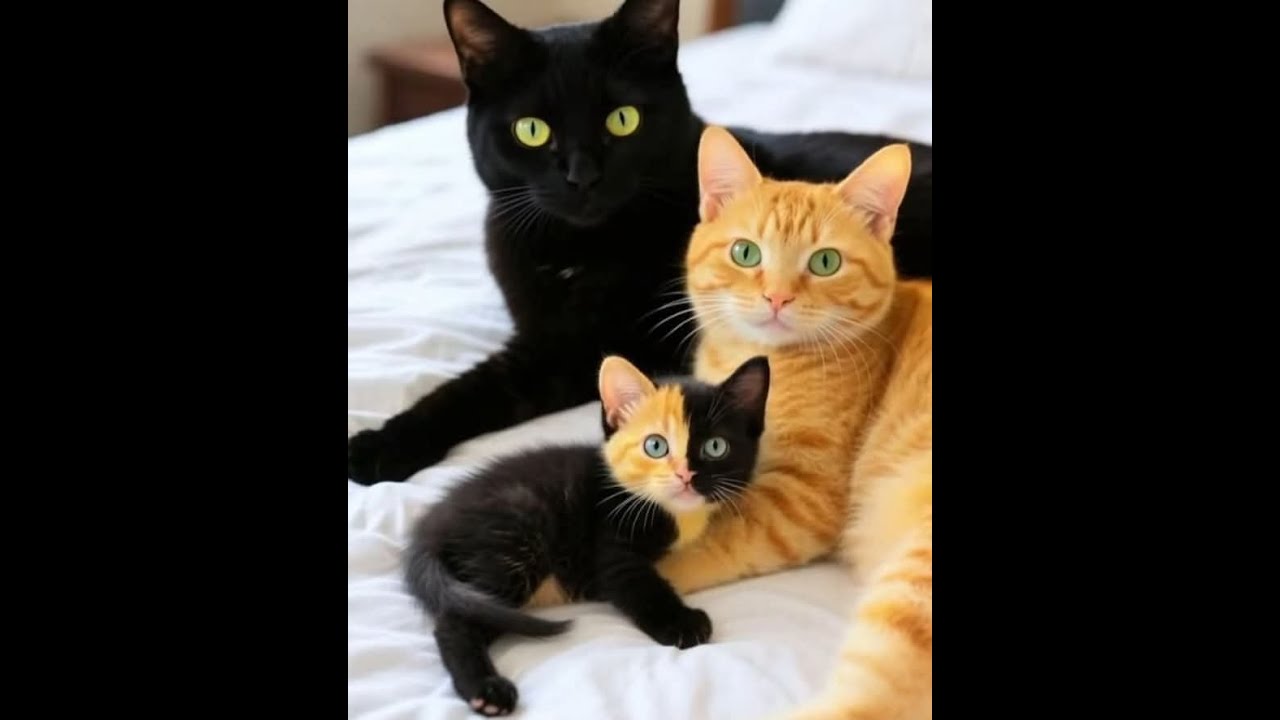 😺 Папа, мама и Я! 🐈 Видео смешных котов и котят для хорошего настроения! 😻