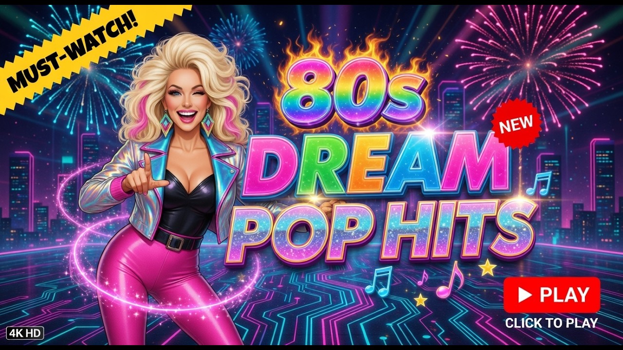 80s Dance Party Mix 🕺 Best Retro Disco & Synthwave Hits (1 Hour)