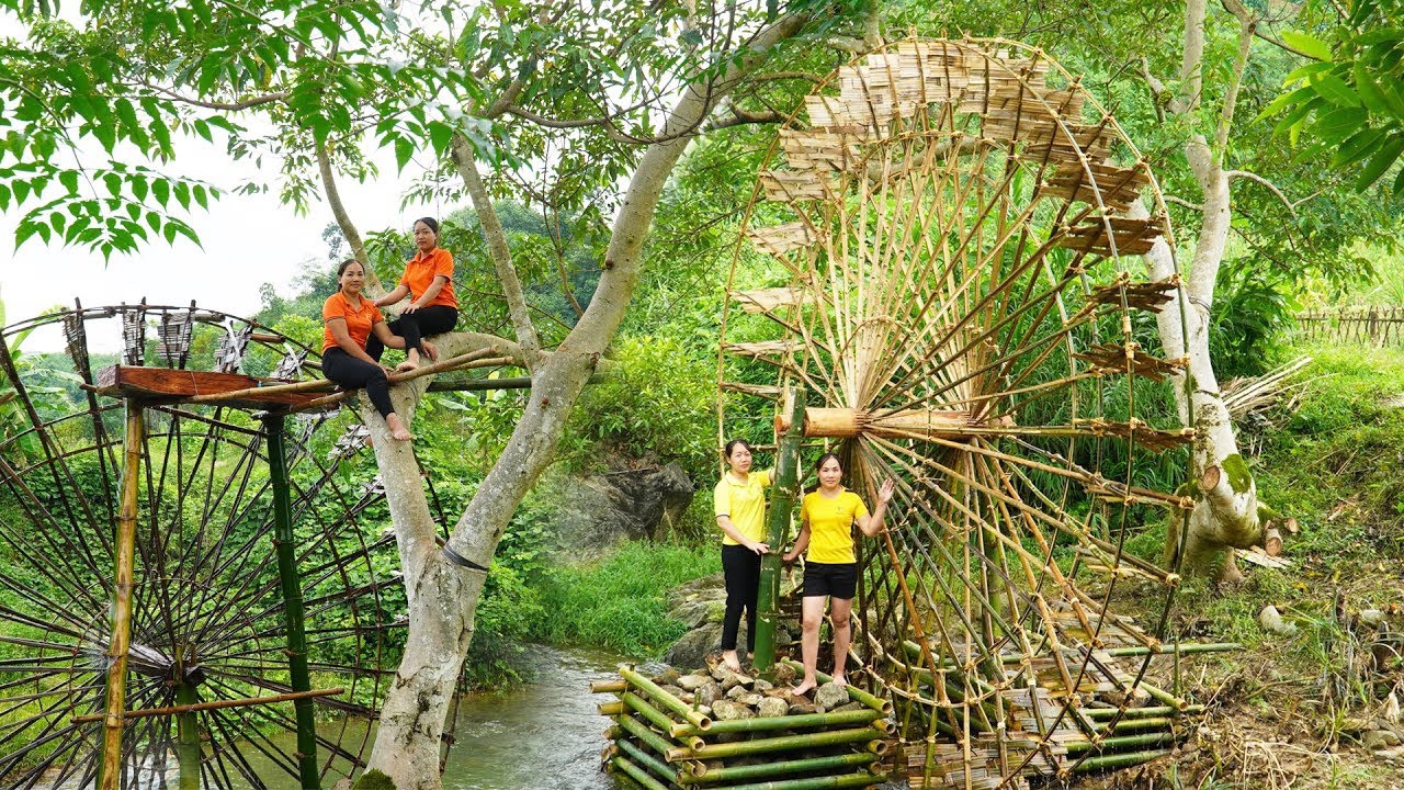 Girl CEO Builds Hydropower Engine in Forest - A Peaceful and Solitary Life