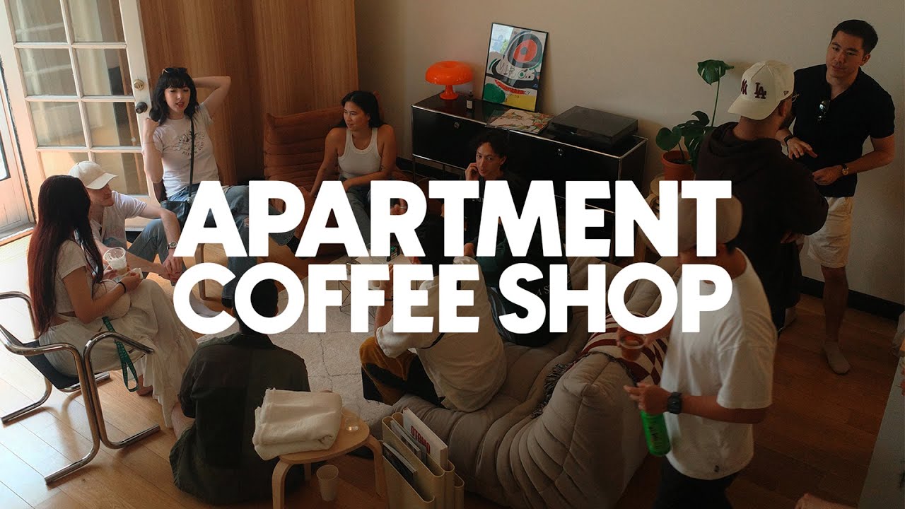 How I turned my apartment into a free coffee shop