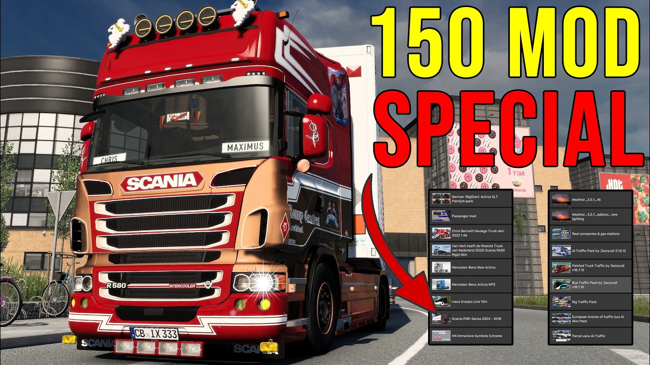 ETS2 1.58 SPECIAL ★ ETS2 mit &uuml;ber 150 MODS ᐅ Testfahrt [3131] EURO TRUCK SIMULATOR 2