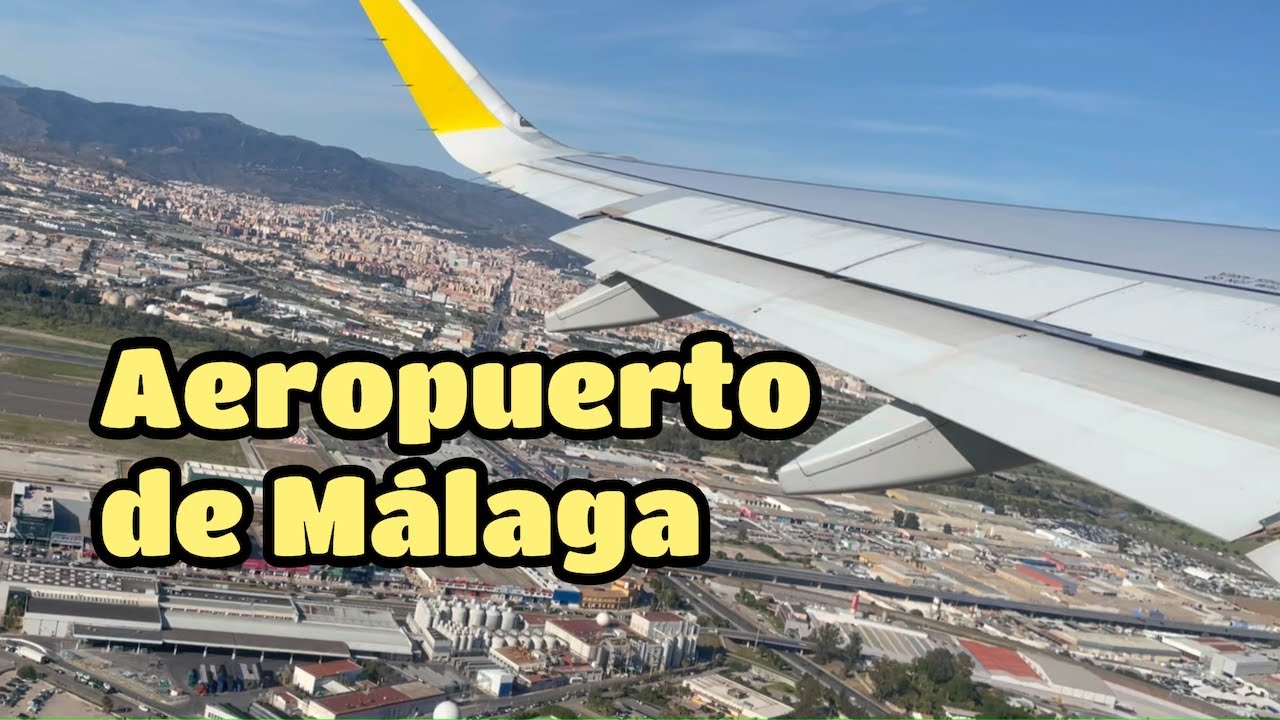 Aeropuerto de Málaga, despegue.