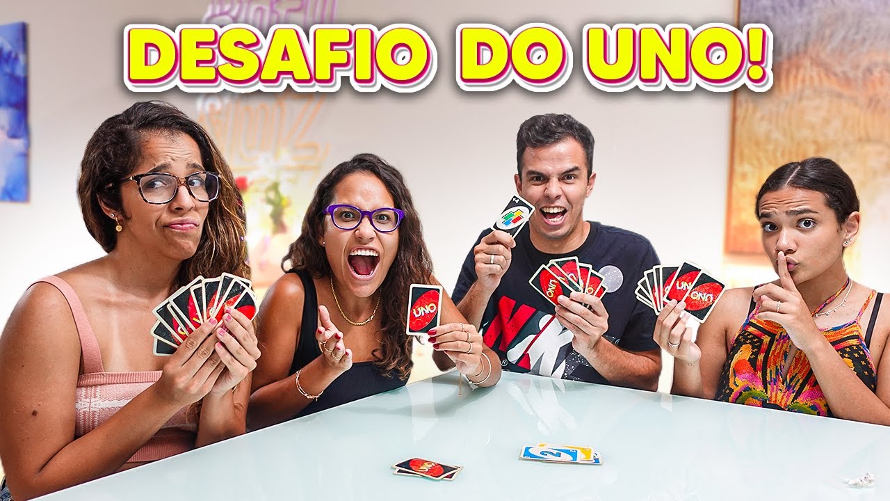 SUPER DESAFIO DE UNO COM TODOS DA MANSÃO! DEU BRIGA!