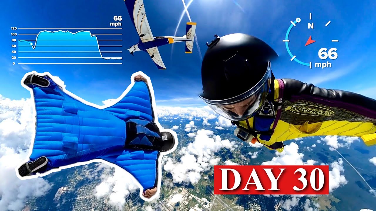 30 Days, 30 Wingsuit Jumps - The Unexpected Results Will Shock You!