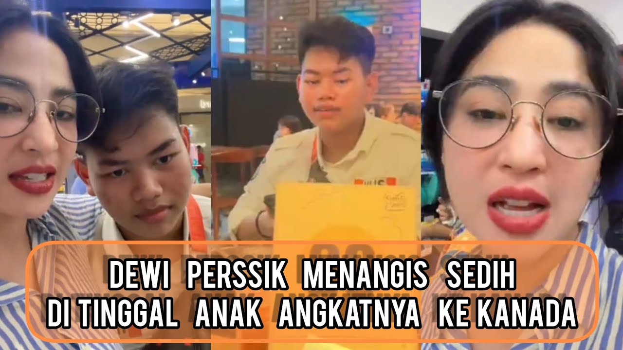 Dewi Perssik Sedih di Tinggal Anak Angkatnya ke Kanada