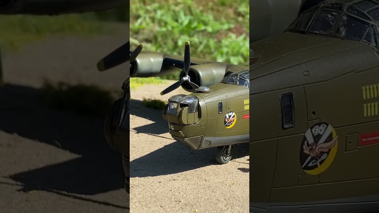 B-24 J 31 squadron SAAF. Academy 1/72. Airlift to Warsaw 1944. MTO. Foggia.
