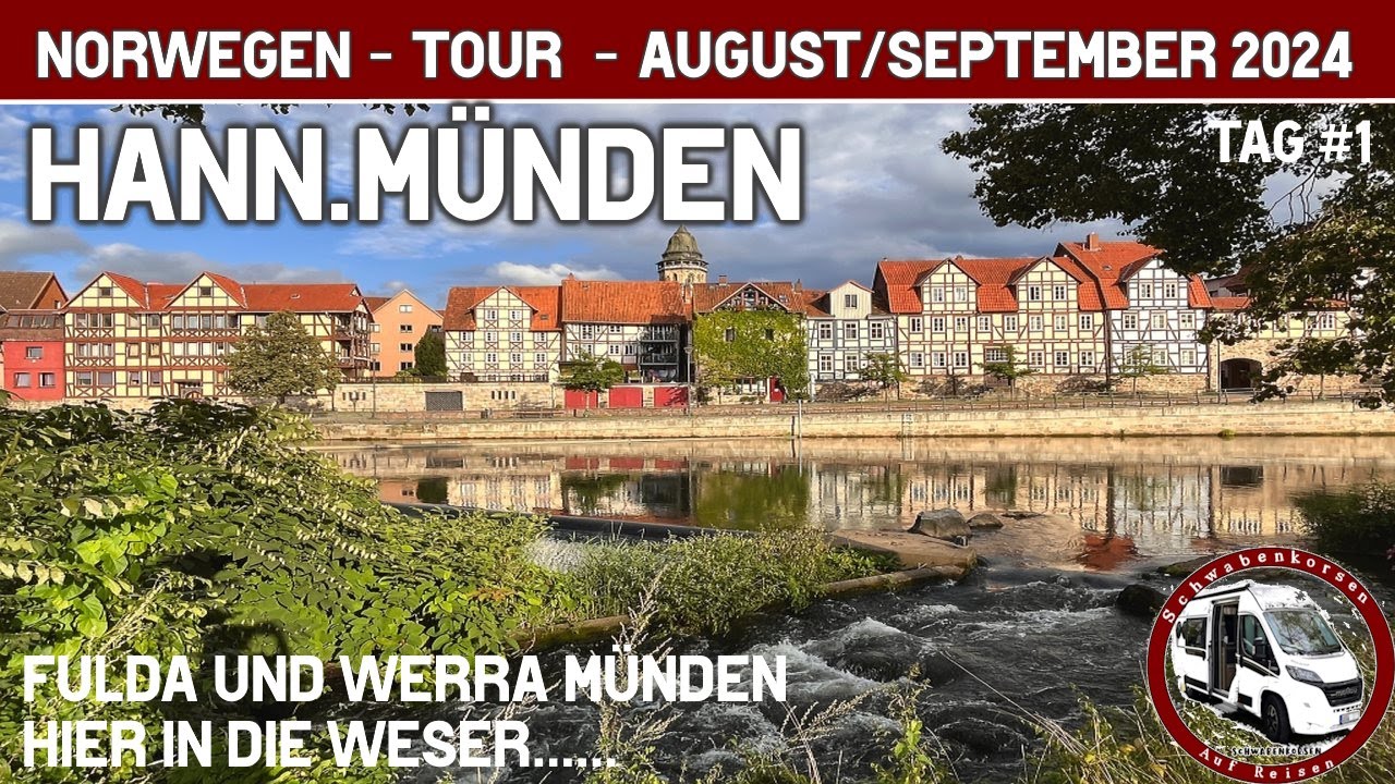 Hann. Münden - erster Stopp auf der Norwegentour - Roadtrip Norwegen