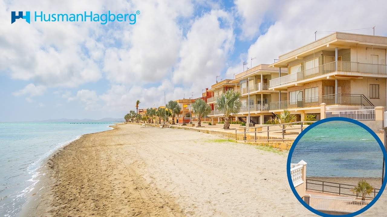 FOR SALE! 💎 ONLY €83,500 Beach front home in Murcia  🤩