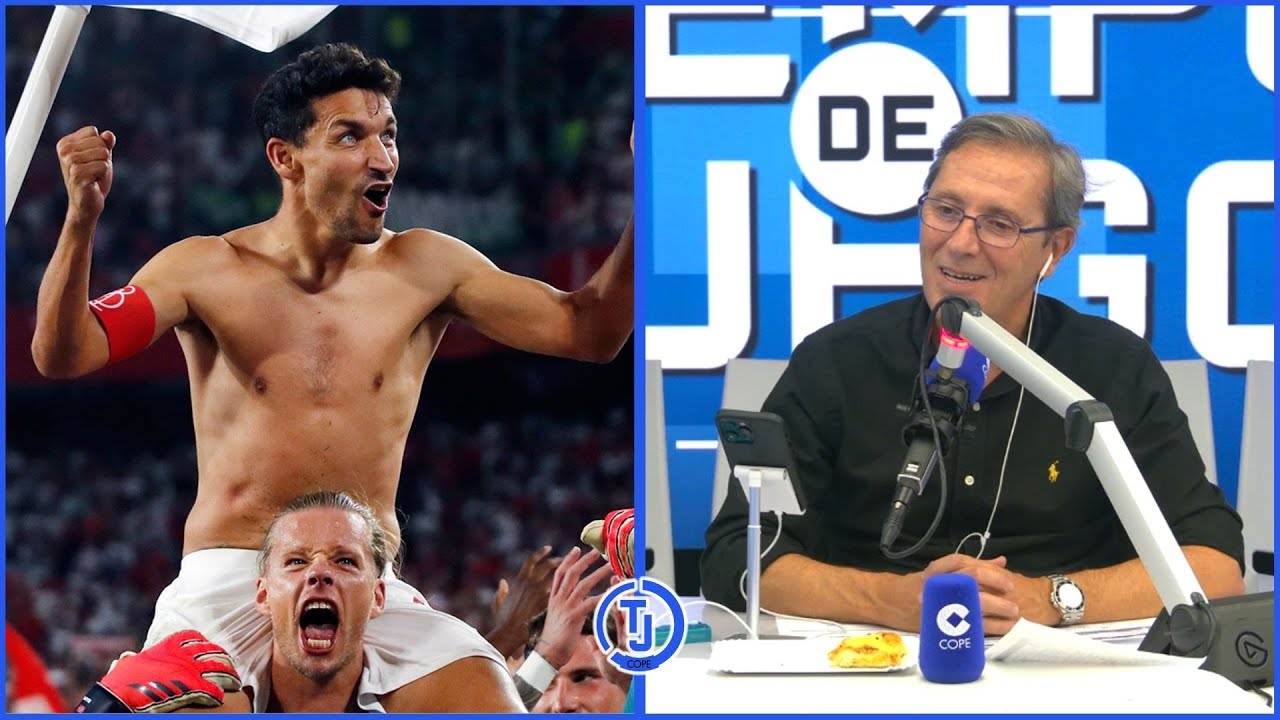 PACO GONZÁLEZ ENTREVISTA A JESÚS NAVAS TRAS JUGAR SU ÚLTIMO DERBI DE SEVILLA