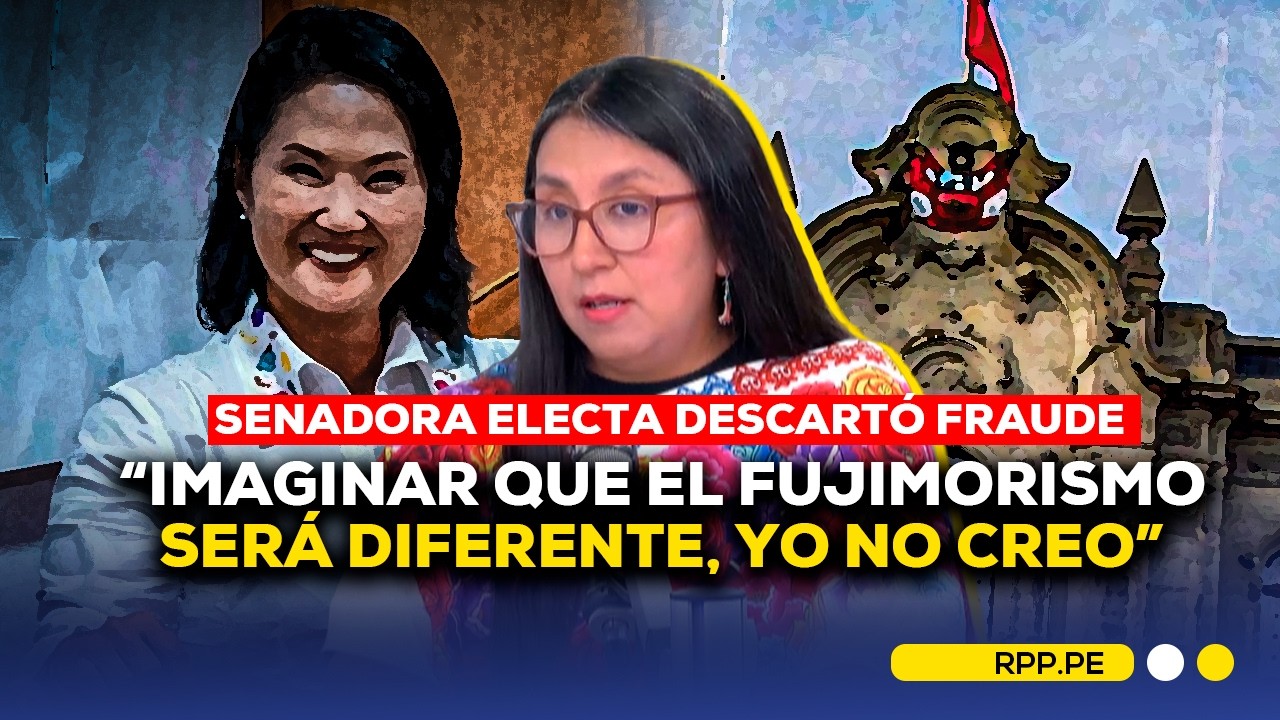 RUTH LUQUE DESCART&Oacute; FRAUDE PERO CONSIDERA QUE GOBIERNO DE KEIKO FUJIMORI 'NO ES LEG&Iacute;TIMO' #ADNRPP