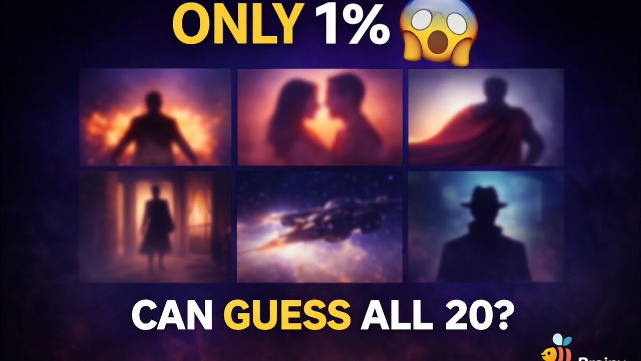 🔥“Only 1% Can Guess All 20 Movies 😱” 🔥 “Only 1% of movie fans can score 20/20…Let’s see if YOU can!”