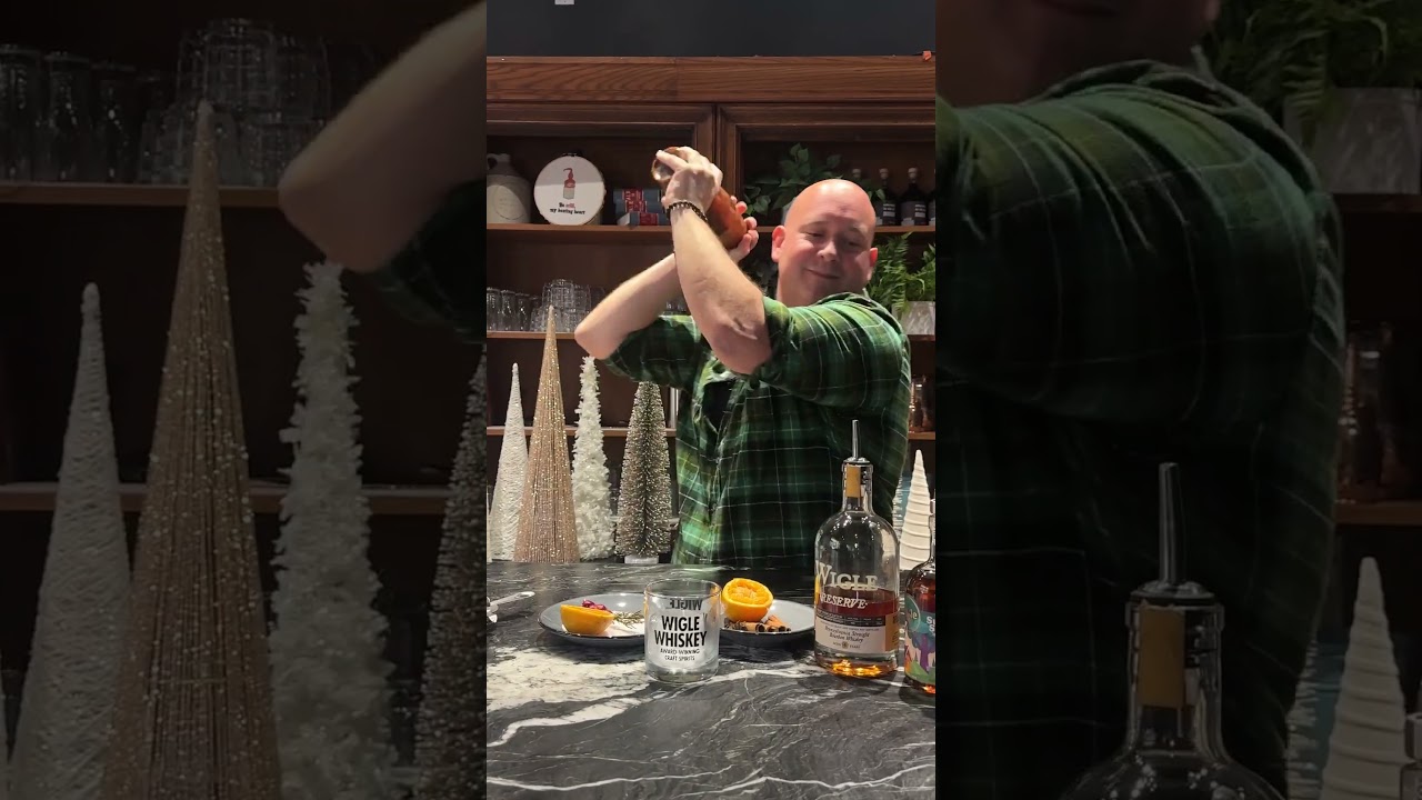 Make a maple cinnamon whiskey sour with Zach featuring Wigle’s NEW Sugar Shack Maple Liqueur 🍁