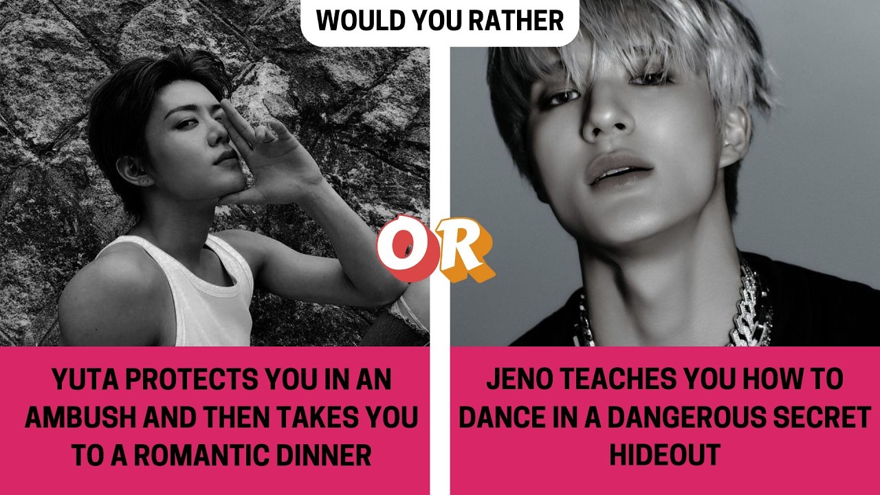 🎩🍷 MAFIA EDITION - NCT | Would you rather? |  KPOP GAMES 2024