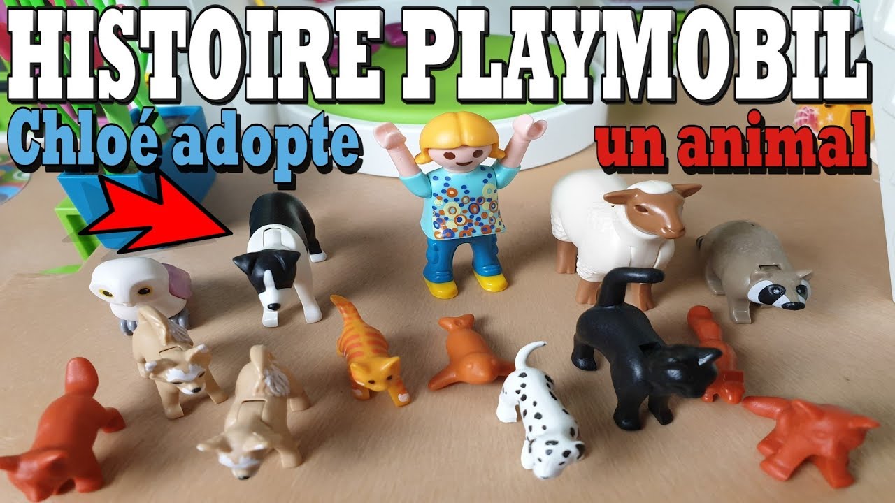 Playmobil en francais - Chloé adopte un animal (PLAYMOBIL STORY) - Shannon Merveille