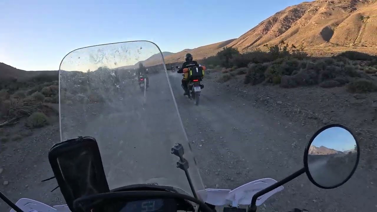 salida del sosneado 2 ripio agresivo , motos enduro mendoza