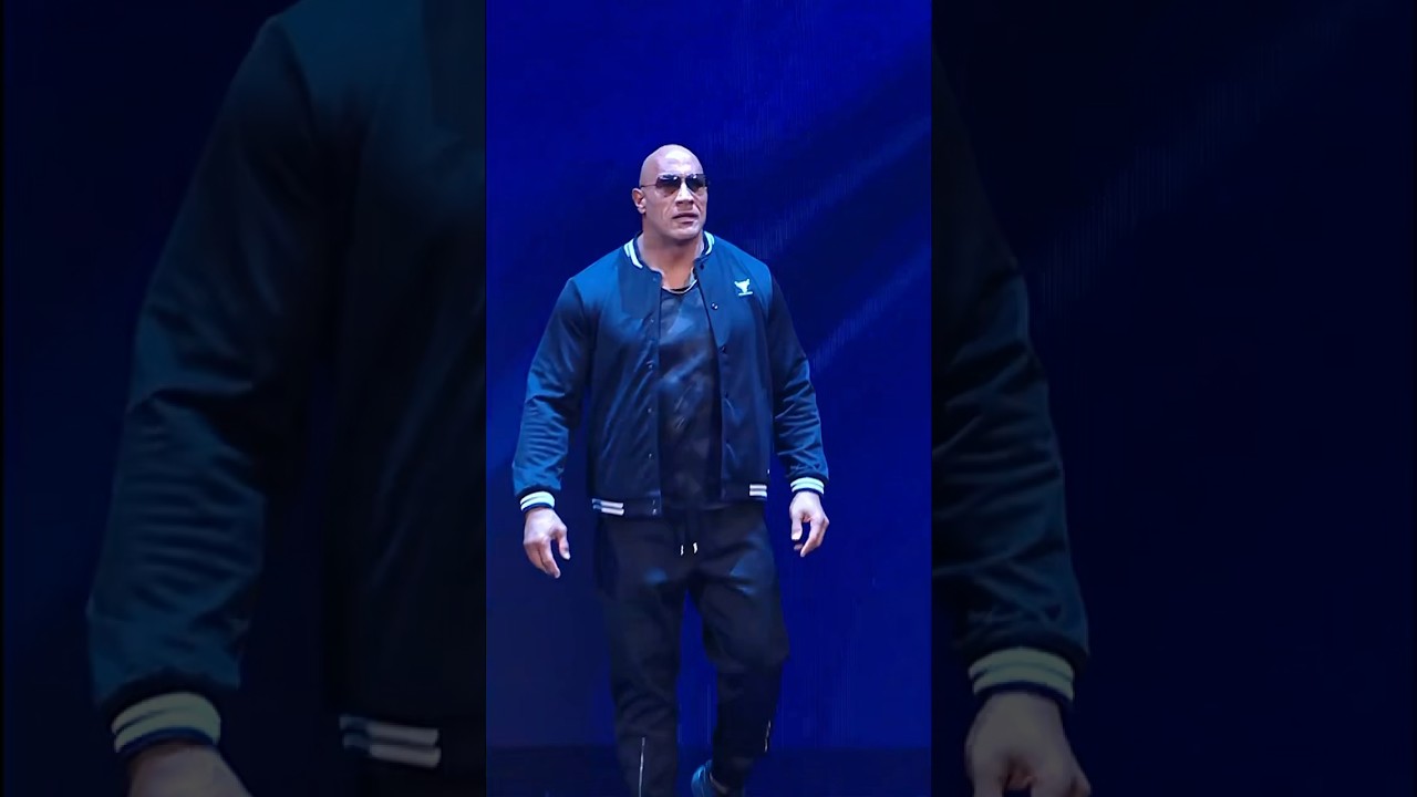 THE ROCK IS BACK ON SMACKDOWN!!!